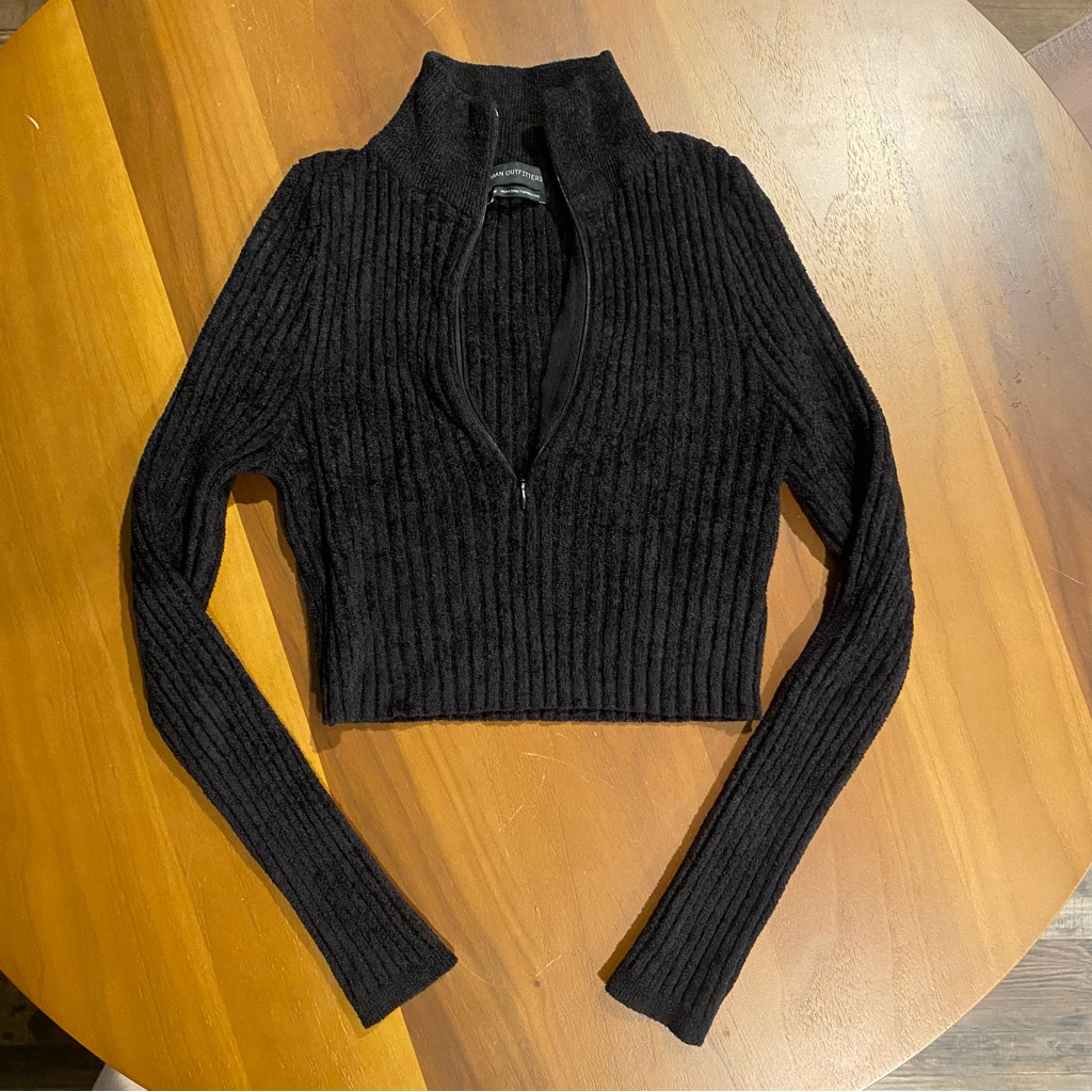 Cropped Tight Quarter Zip Uo